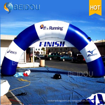 Custom Air Start Línea de acabado Inflatable Archway Advertising Arch